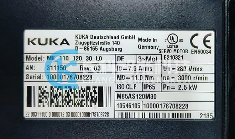 庫(kù)卡伺服電機(jī)00-311-150 ME_110_120_30_L0 庫(kù)卡伺服電機(jī)00-311-150 ME_110_120_30_L0
